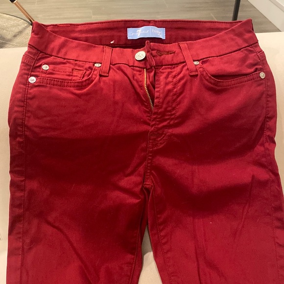 Red seven for all man kind Blair skinny - Picture 6 of 10